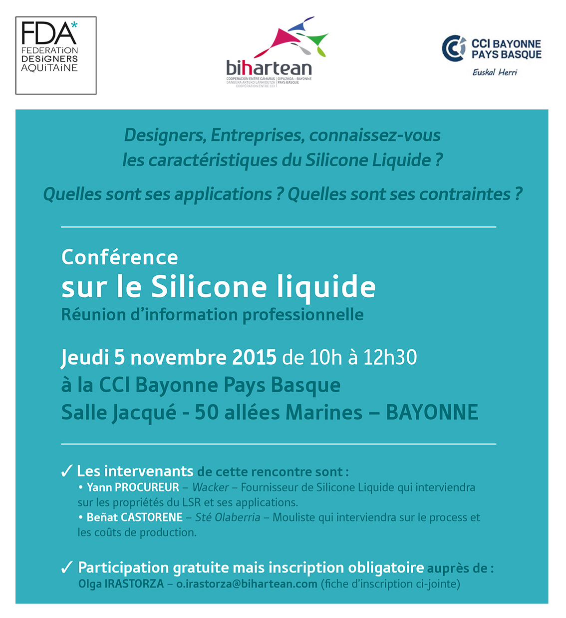 conference silicone liquide