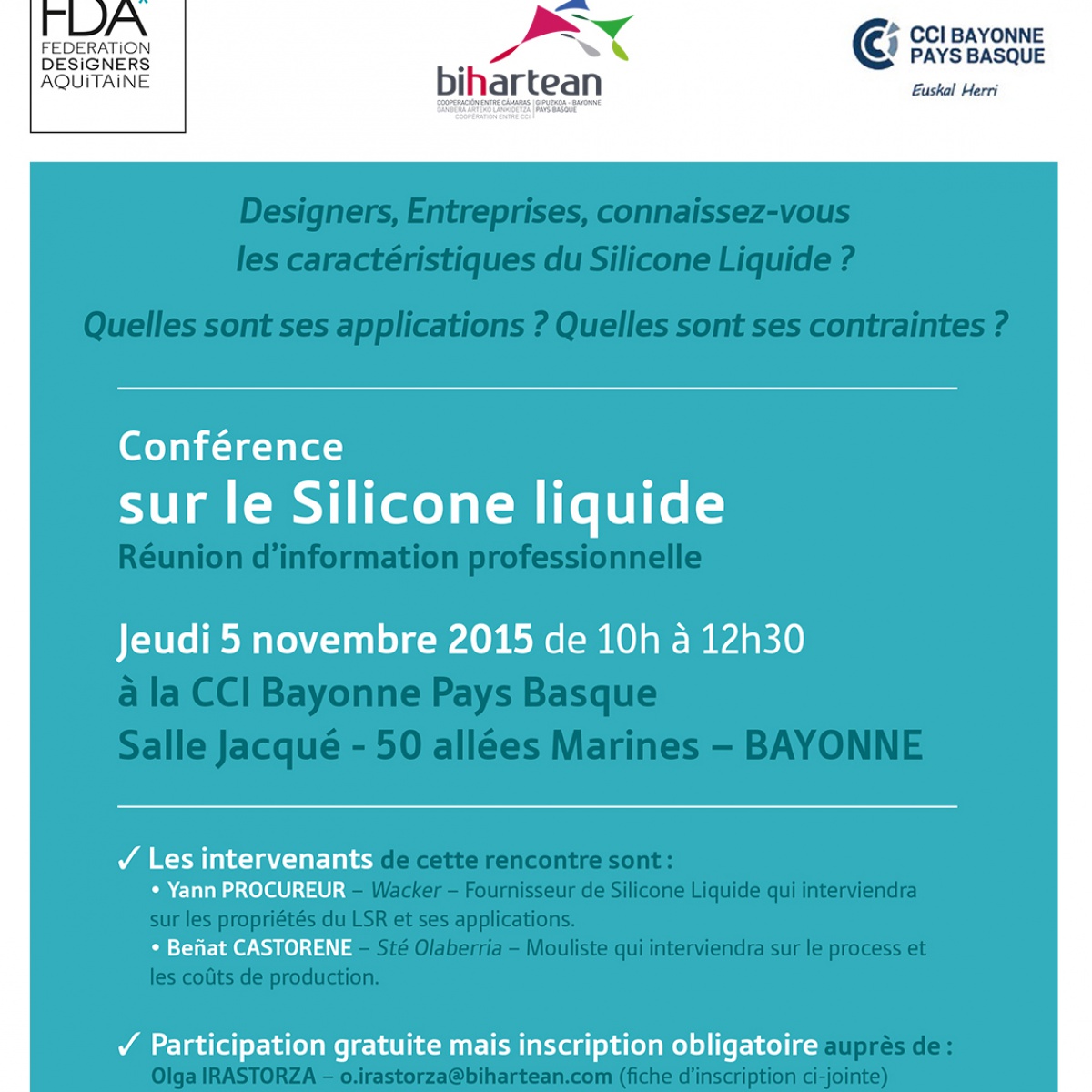 conference silicone liquide