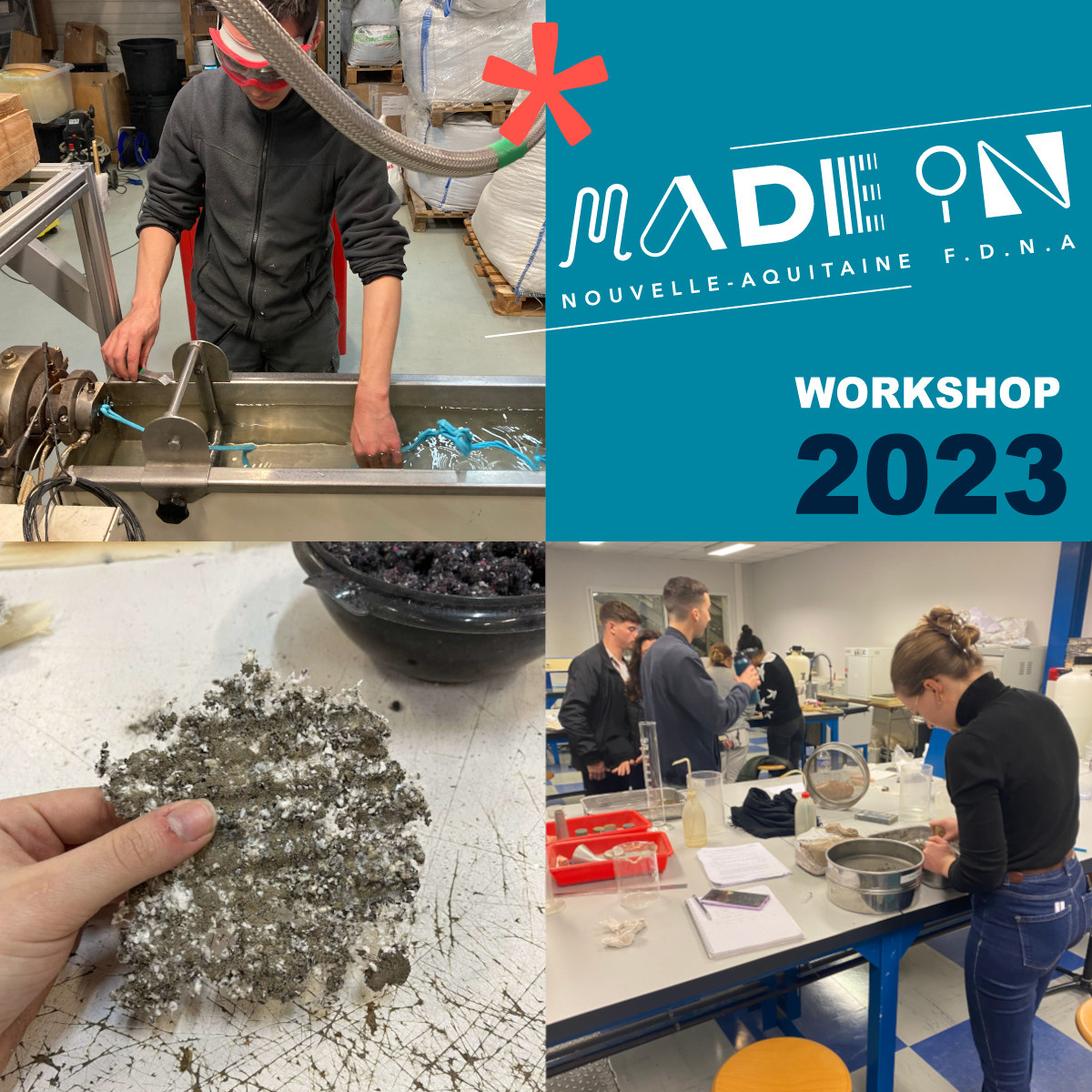 photo de l'édition 2023 du Workshop MADE in Nouvelle-Aquitaine